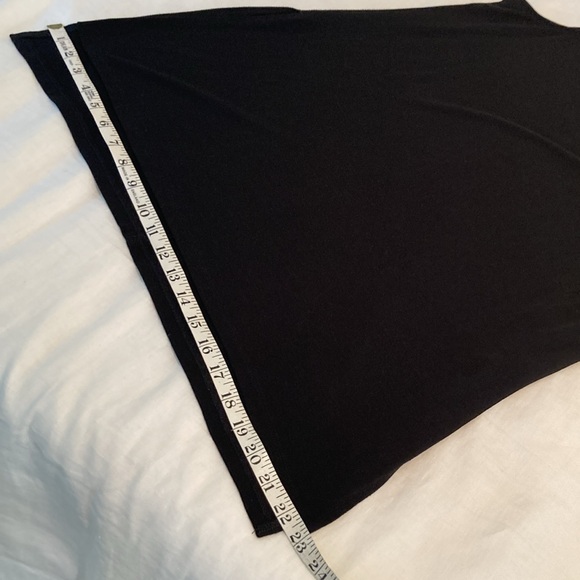 Athleta tunic top dress Tencel blend M black - Picture 14 of 16